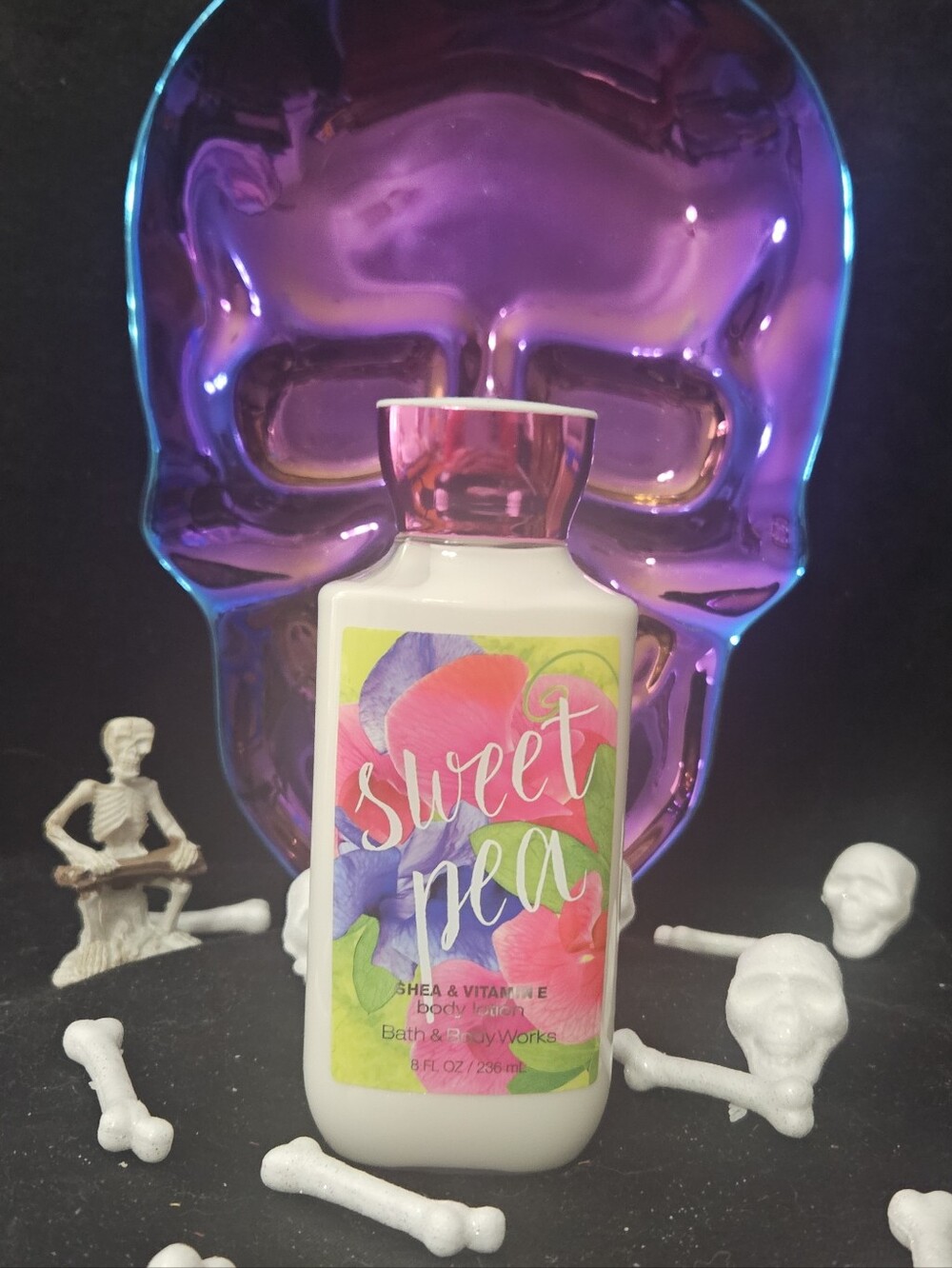 NWT Bath & Body Works Sweet Pea Shea & Vitamin E Lotion - Pink, Multi